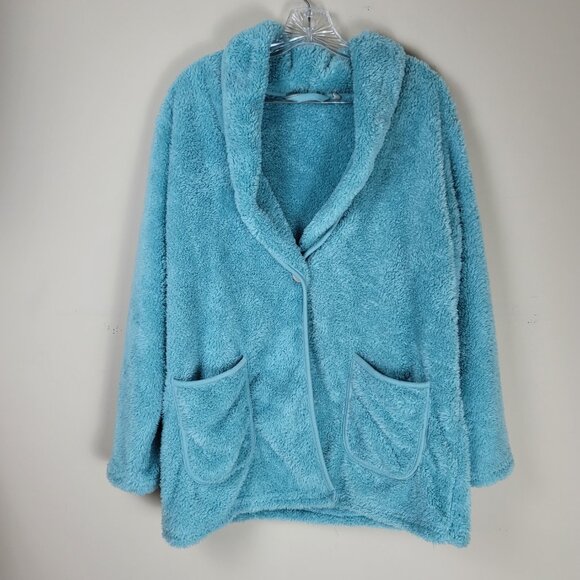 Soft Surroundings Most Wonderful Cardi Aqua Turquoise - Picture 5 of 10